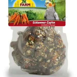 Sparpaket 2 x 195 g JR Farm Schlemmerzapfen Großsittich & Papagei Vogel Snack Neue Ware